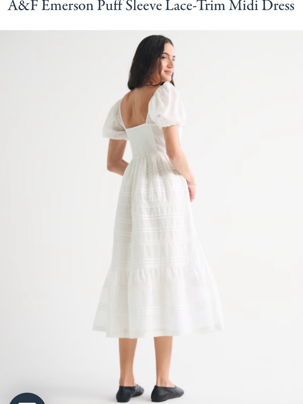 Abercrombie Emerson Midi Dress - Picture 3 of 9